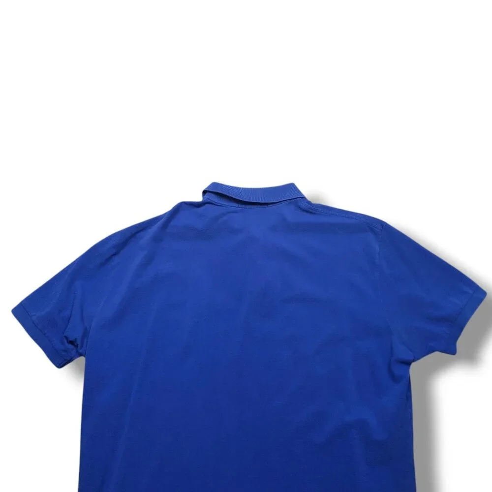 Polo Ralph Lauren Polo Shirt Mens XL Blue‎ Embroidered Logo Short Sleeve